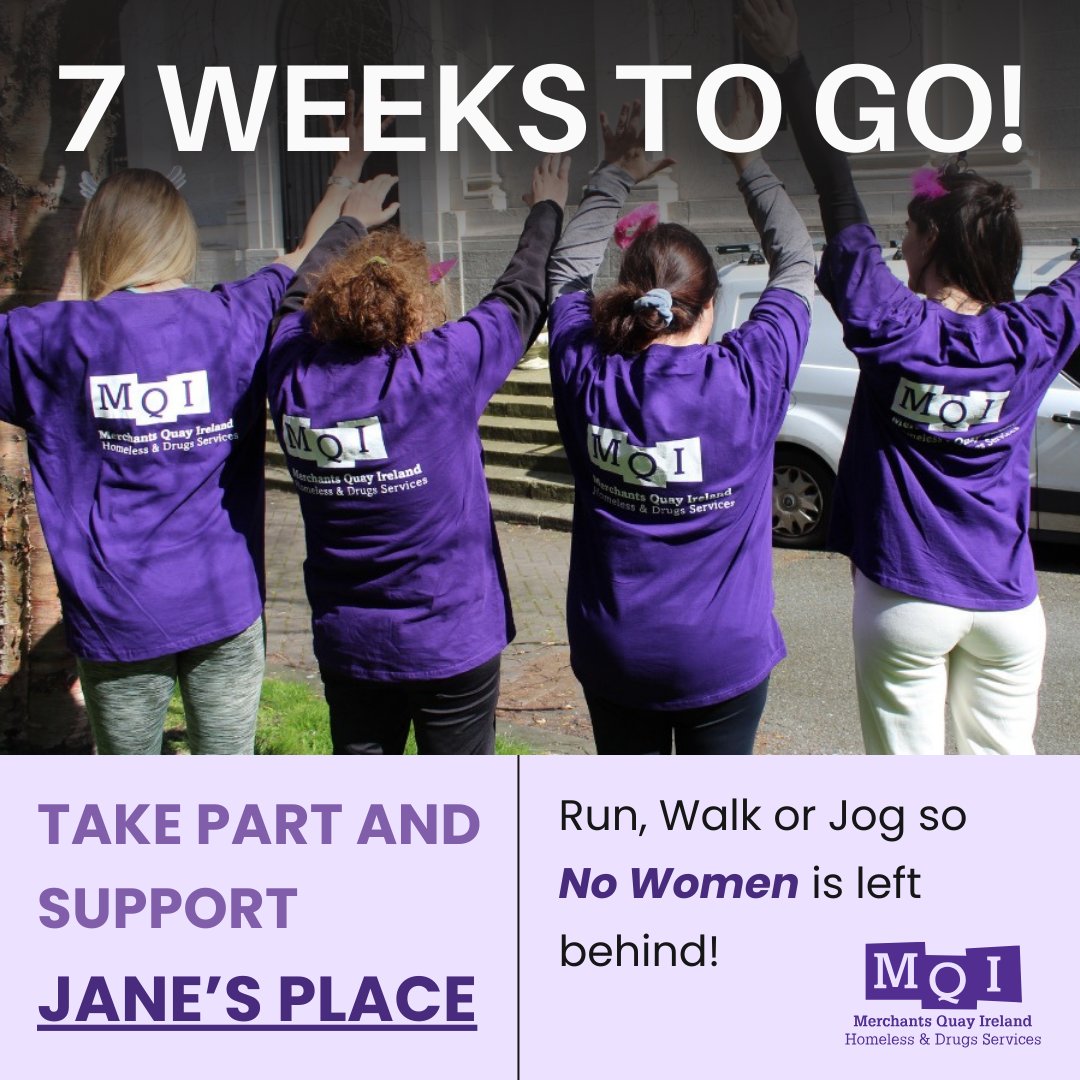 The countdown is on to the Vhi Women's Mini Marathon! All funds raised will be ringfenced for Jane’s Place, a female-only well-being centre, that provides safe, inclusive spaces for women to heal & recover. Register here:🔗 mqi.enthuse.com/cf/vhi-womens-… #MQI #VhiWMM #ForJanesPlace