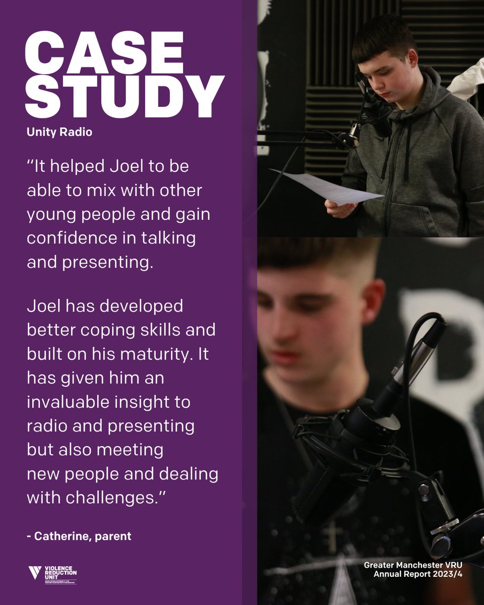 The partnership between the VRU and Unity Radio’s New Talent Academy, aims to raise awareness of serious violence and knife crime and build aspirations through a series of conversations led by young people. In the past 12 months, over 30 young people have successfully completed…