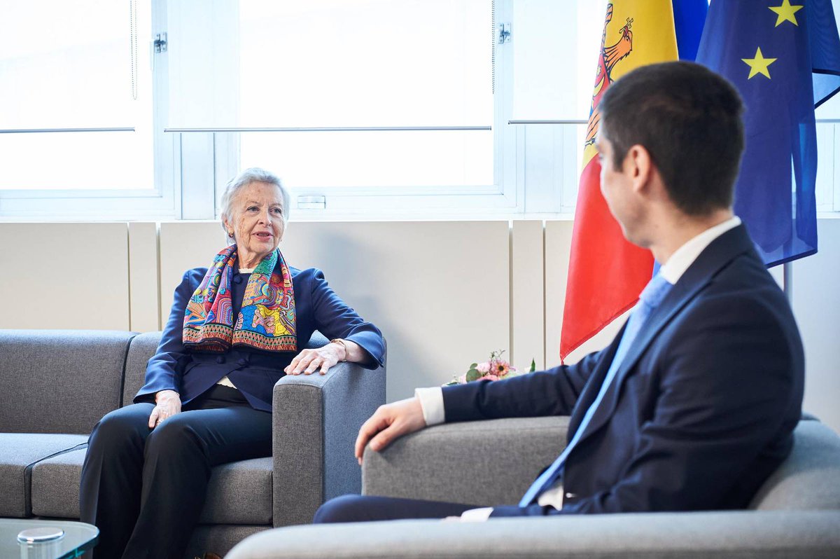 Engaging dialogue at @CoE Parliamentary Assembly’s spring session with #VeniceCommission President, Claire Bazy-Malaurie. Delved into Moldova’s reform trajectory, acknowledging invaluable support in anti-corruption legislation and judiciary reform.