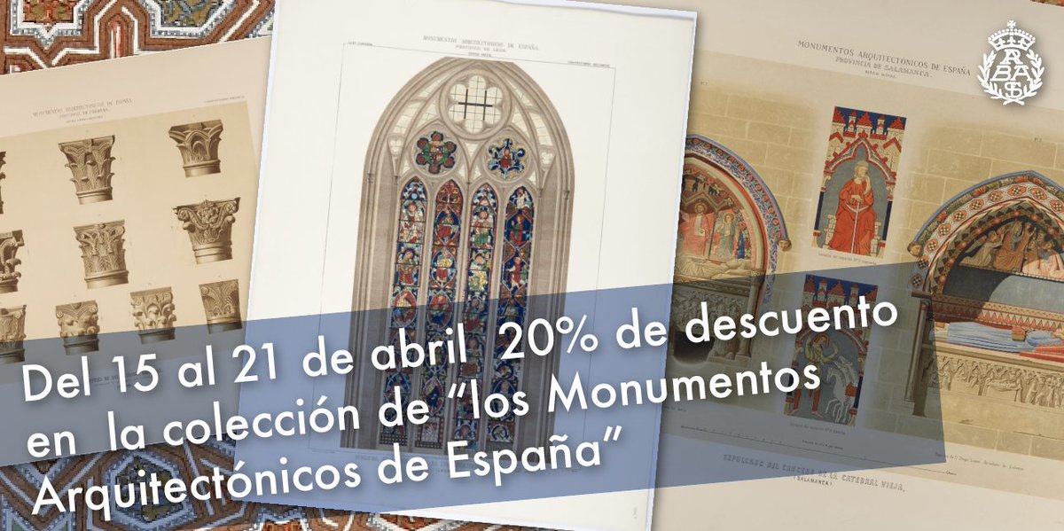 Hoy es el último día del 20% de descuento en nuestra tienda en todas las estampas de la colección 'Monumentos Arquitectónicos de España' ¡No lo dejes pasar! 👉 rabasf.shop/es/14-monument…