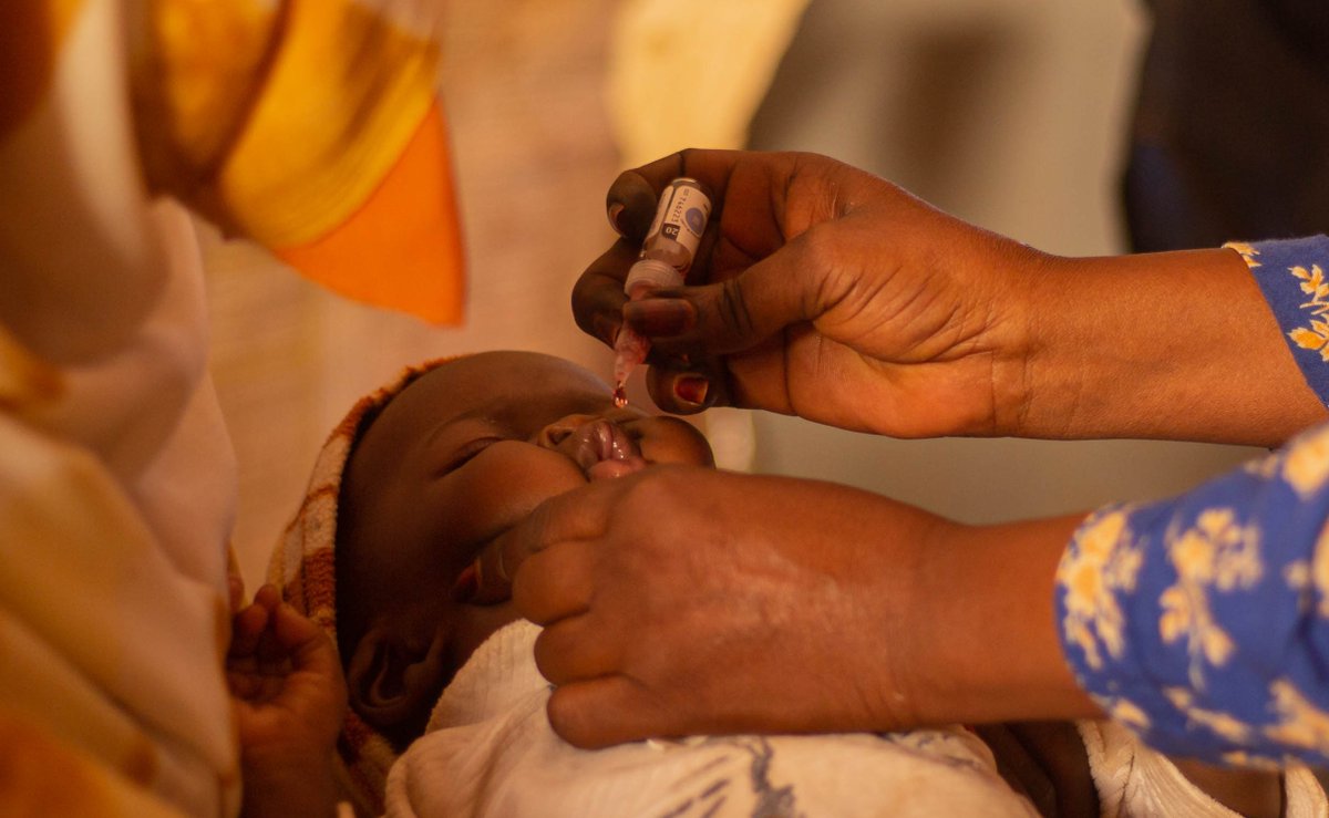 A year of conflict in #Sudan has created one of the world’s biggest child displacement crises. I commend Sudan’s health workers for their efforts to strive to search for poliovirus and deliver vaccines to prevent polio and other childhood diseases against this backdrop.