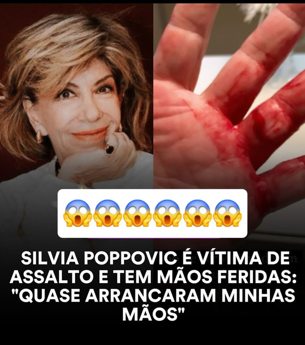 A Silvia Poppovic que fez o L, é a mesma Silvia Poppovic que foi vítima de tamanha violência?