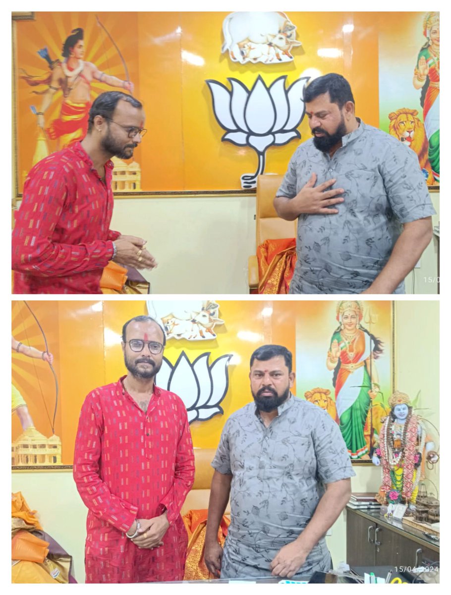 Radhe_phu's tweet photo. Janamdin ki hardik Shubhkamnaye Raja Bhaiya Ji @TigerRajaSingh https://t.co/gPVzxMFLhh