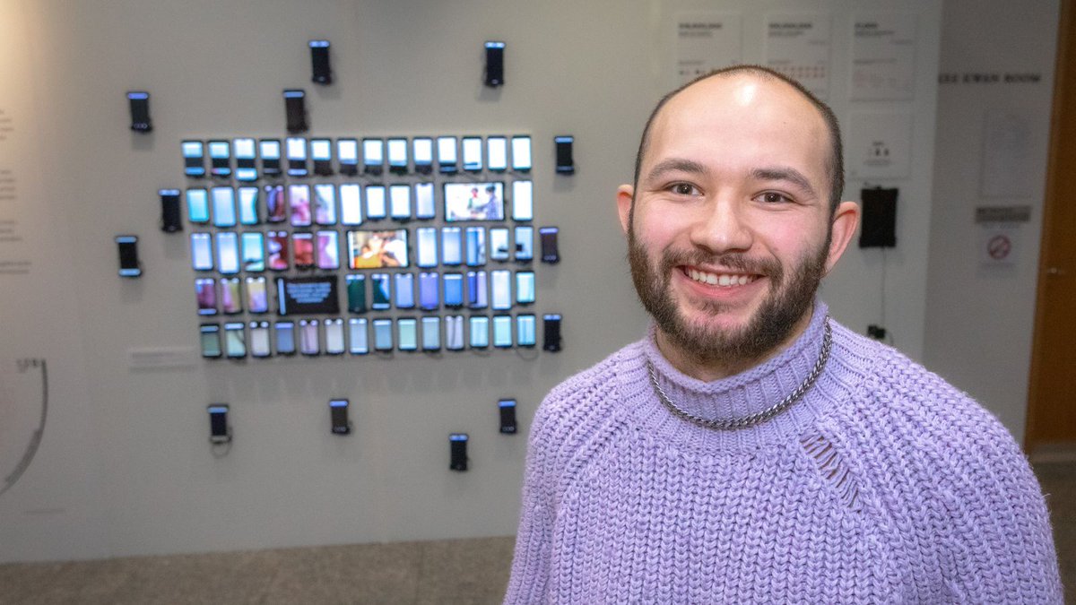 SEAS staffer and former student Robert McCarthy coordinated the video display for “HUM SAB EK (We Are One),” a new @MittalInstitute art exhibit at CGIS on the experiences of working women from low-income households in India during the COVID-19 pandemic. buff.ly/4cY83ab