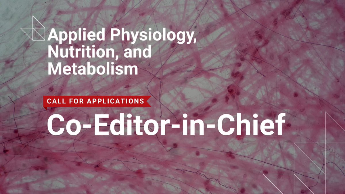 APNMjournal's tweet photo. Join @APNMjournal as a Co-Editor-in-Chief and play a pivotal role in advancing research in #physiology, #nutrition, and #metabolism. Lead editorial decisions, expand the journal's impact, and collaborate with top researchers. Learn more: https://t.co/iyhU1aa97P #ScienceEditor https://t.co/klxUu0tlTZ