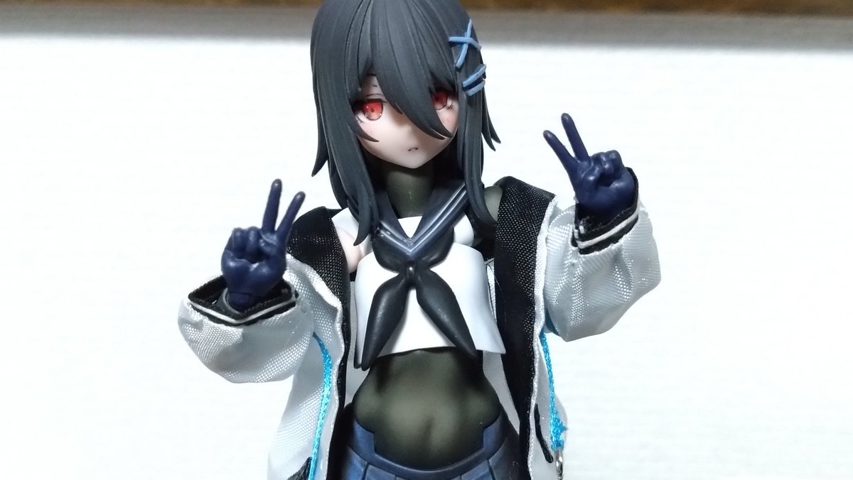 BOOTHで購入したぶーすけカンパニー(<a href="/nopo01/">ぶーすけカンパニー@参加：みんトラ28、ブンノイチ8</a>)さんのジャケットが届きました！
いのう商店さんで購入したGalaon inc.(<a href="/galaon_inc/">Galaon inc.</a>)さんの金属スタンドと合わせてモネさんお出かけスタイルの出来上がり