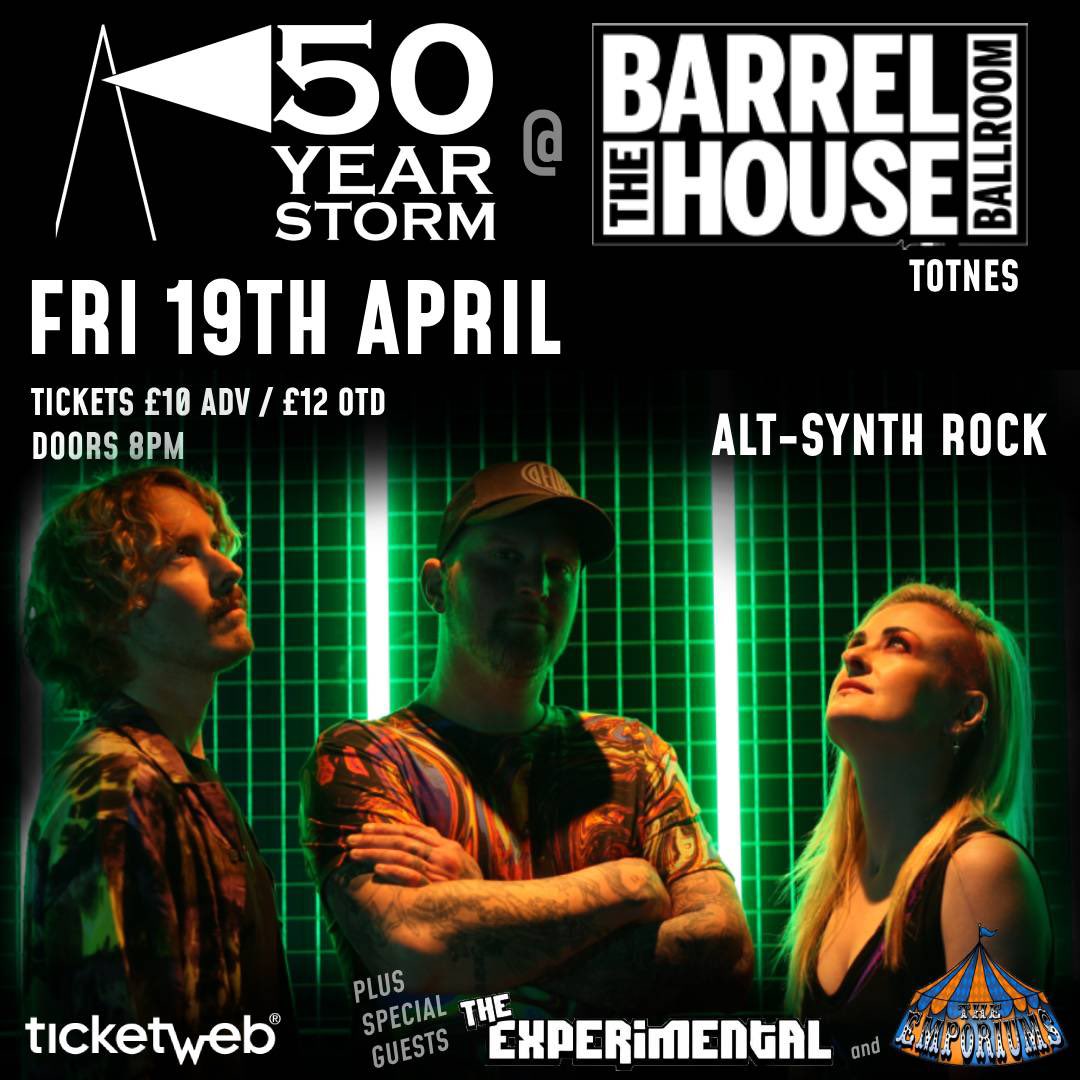 We've just added another amazing band to the line up! Say hello to The Emporiums who will be opening up our night at The Barrel House Ballroom alongside The Experimental THIS FRIDAY!