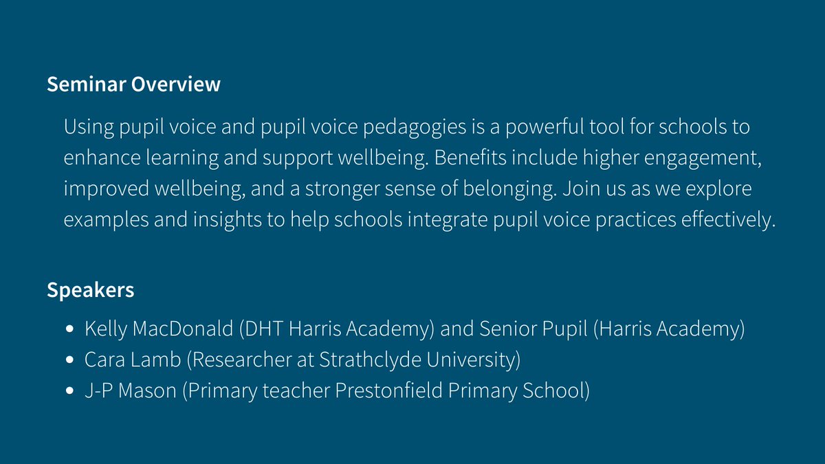 A great online event for all educators with an interest in health and well-being, physical education and physical activity. Click here to register for the panel discussion forms.office.com/pages/response…