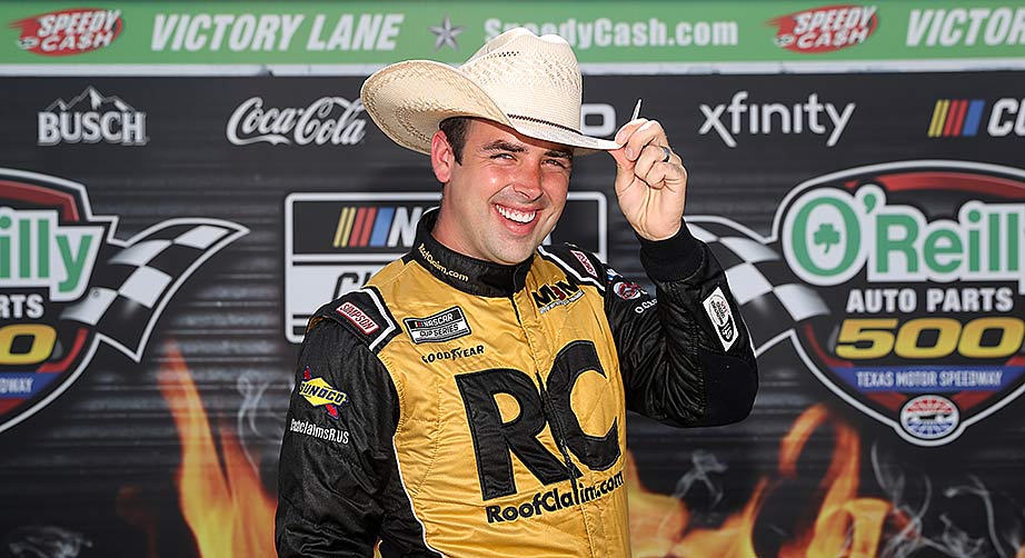 Reminder that Timmy Hill went to Victory Lane after his IRacing win at Texas Motor Speedway