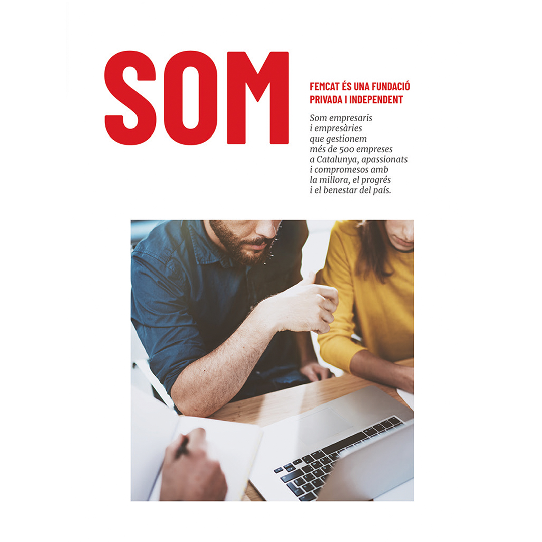 femcat's tweet photo. 🔴 Som FemCAT, una fundació privada i independent que apropa l'empresa a la societat i millora Catalunya en 3 grans àmbits d'acció:
👩🏻🎓 El Talent
💡La Transferència de Coneixement
🏛️ La Gestió Pública
Coneix-nos! https://t.co/ka74xbo0zQ
#FemCAT #Catalunya #empresa https://t.co/H3GYezlfAQ