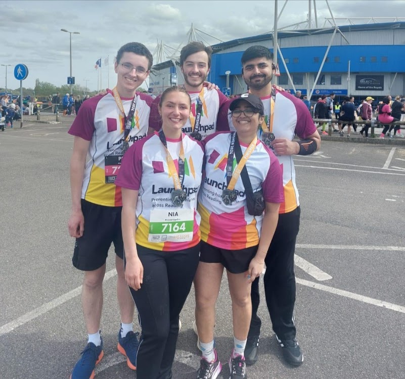 Launchpad_RDG's tweet image. HUGE congratulations to a team from @Woodplc who took part in Reading Half Marathon yesterday to raise funds for Launchpad - you are all heroes! #TeamLaunchpad #ThankYou #ChallengeEvent #ReadingHalfMarathon @readinghalf