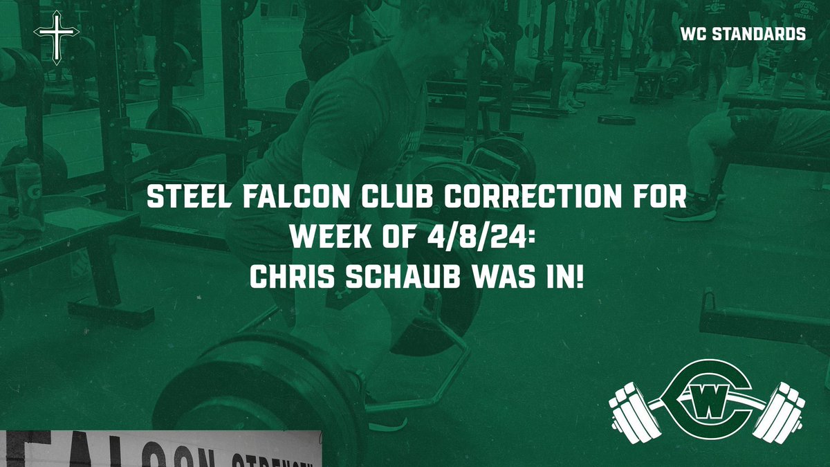 grwc_strength's tweet image. Correction! #wethewest