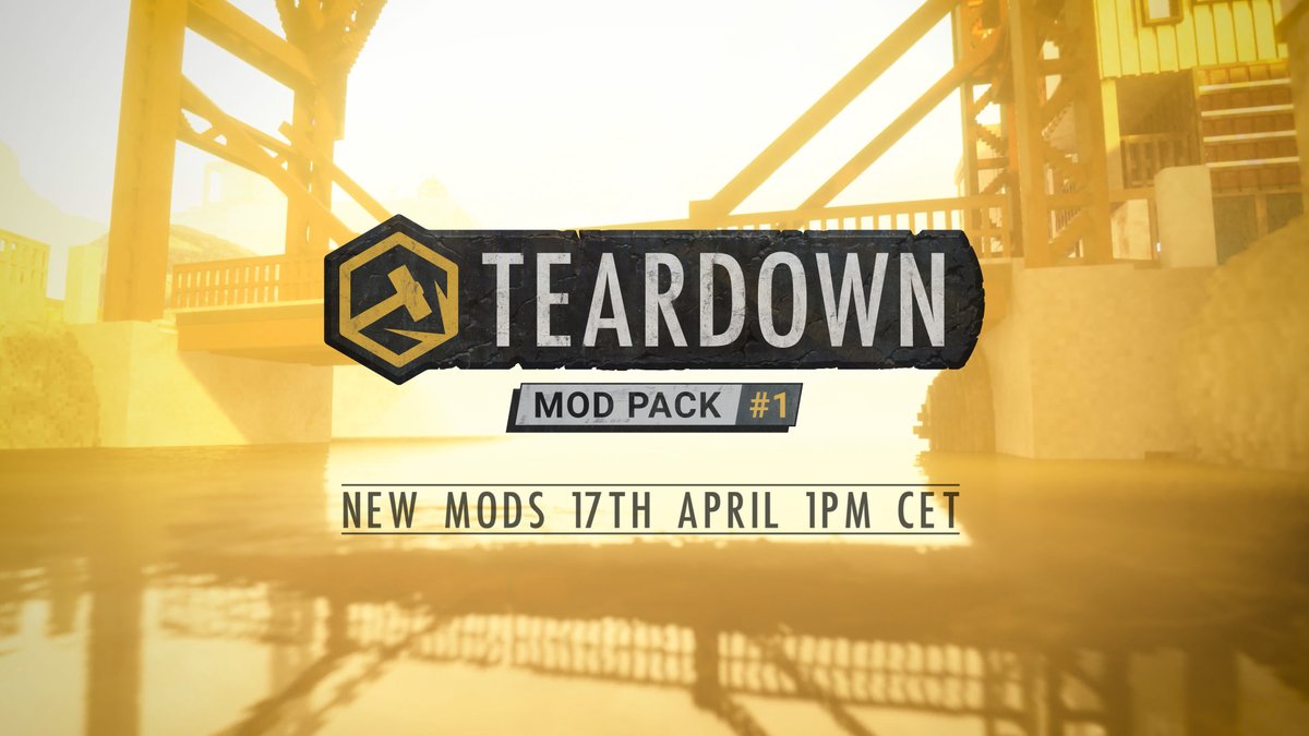 Exciting news! 🥳 Mark your calendars! The long-awaited Mod Pack 1 update for consoles arrives on Wednesday, April 17th at 1 pm CET, along with performance improvements and new settings! 🎮💥 🖥️ PC users can look forward to a special modding-focused update on the same day.🧑‍💻