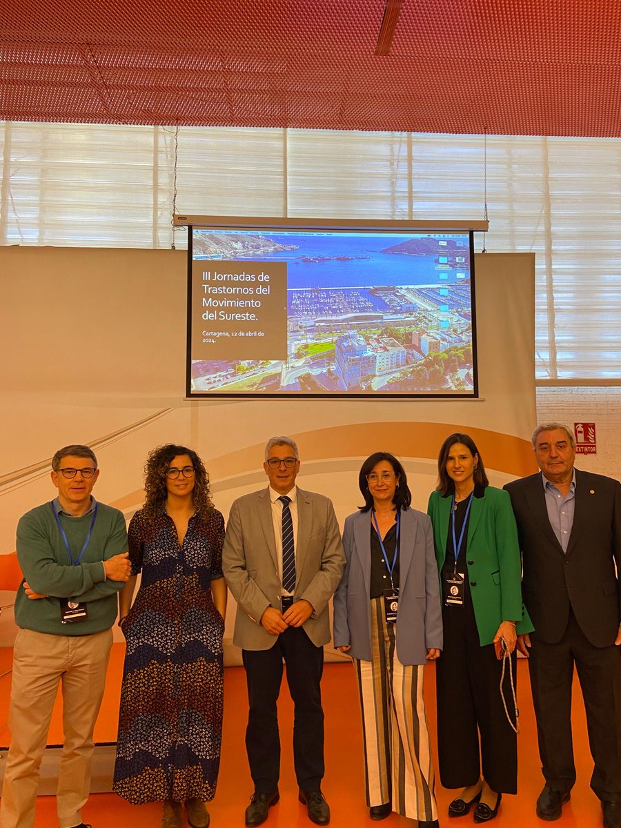 Area2Cartagena's tweet photo. II Jornada de Trastornos del Movimiento con la asistencia de un centenar de profesionales y organizada por el servicio de Neurologia del Hospital Santa Lucía y la Sociedad Murciana de Neurología.
@Murciasalud @AytoCartagenaES  @AytoMazarron @fuentealamo https://t.co/YhLmK2s9BO