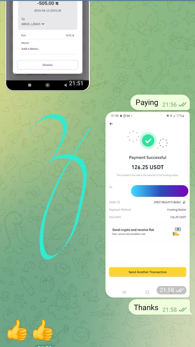 zaheer906's tweet photo. Another deal of 605 Pi done in 2 transactions 
No minimum 
Even 1 Pi accepted 
The most Trusted Buyer 
Open group deals for safest and most secure deals 
Also Buying Athene and Sidra 
#PiBuyer #AtheneBuyer #sidrabuyer #cryptocrash #cryptobuyer #pitrader #AtheneNetwork #SidraAmbassador #SidraFamily #BTC    #cryptocrash #IsraeliTerrorists #Iran #bnb    #solana #BTCHalving
