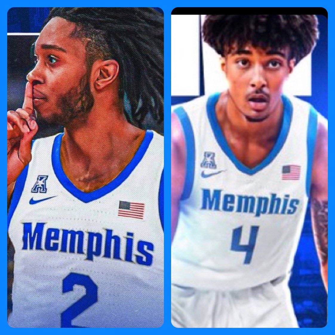 Leontaylor1983's tweet photo. The University of Memphis has now added two great pieces to the Tiger program. Colby Rogers and PJ Haggerty are a mixture of toughness and scoring. @Memphis_MBB @GoTigers247 https://t.co/TxHrCNFRuS
