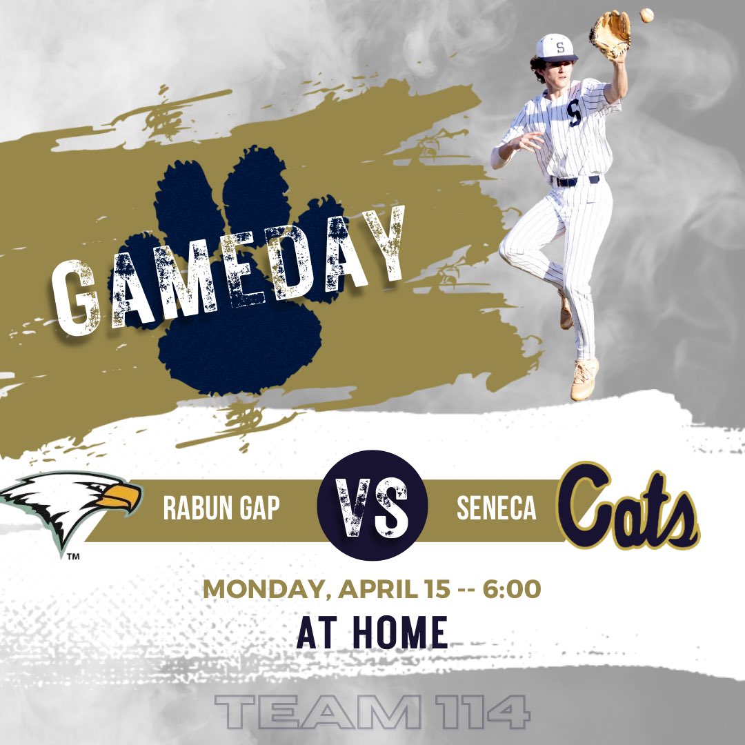 It’s game day! Come out and support, Go Cats!