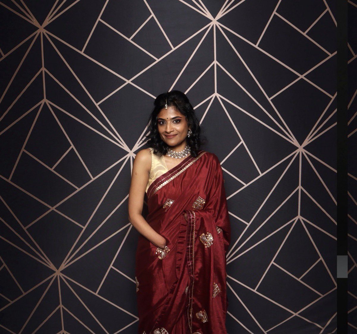 Guest of honor at Indian Fashion Week curated by Detroit Indian Women’s Association, USA! 💖