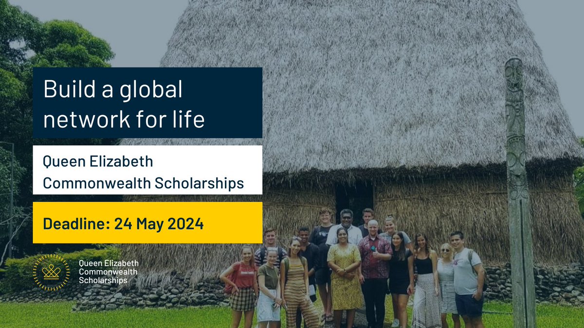 oir_ucc's tweet image. Becoming a Queen Elizabeth Commonwealth Scholar provides life-changing opportunities to develop your skills &amp;amp; knowledge at ACU member #universities across the Commonwealth.

Apply by 24 May 2024! acu.ac.uk/qecs

#QECS
#ConnectedCommonwealth