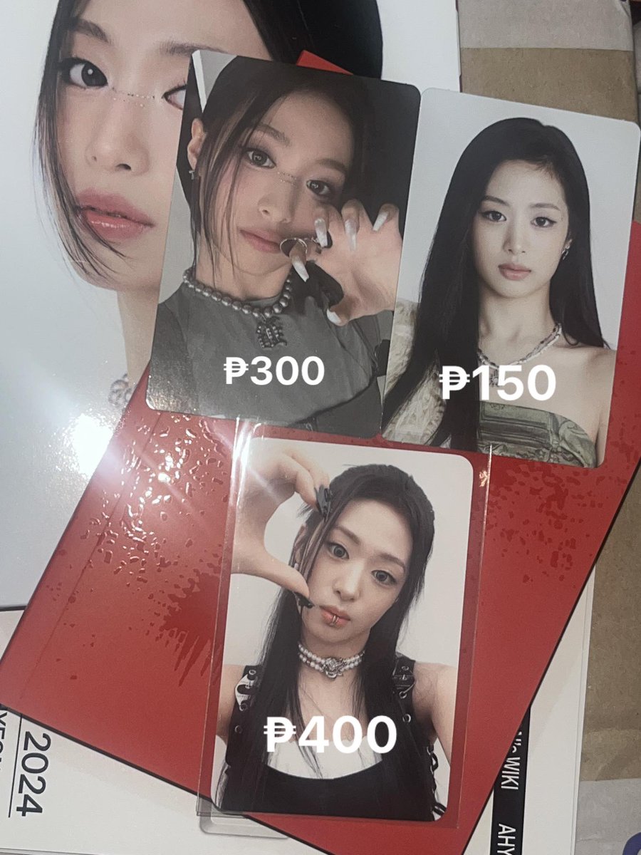 lovekotokogehle's tweet photo. Take all for ₱800
WTS AHYEON PH
#BABYMONSTER
#bnsph
PAYO
Loc : CEBU
Direct jnt shipment https://t.co/efQsDywL0q