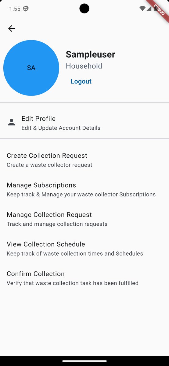 doreanbyte's tweet photo. Our EcoClean app📱 is taking shape &amp; we're loving it!  Request  pickups, manage subscriptions &amp; track collections - all in one  place!  ♻️ #wastemanagement #EcoClean #DevPreview🔧Stay tuned for  more! #DoreanBtye #Malawi https://t.co/1tv9Tn4hSh