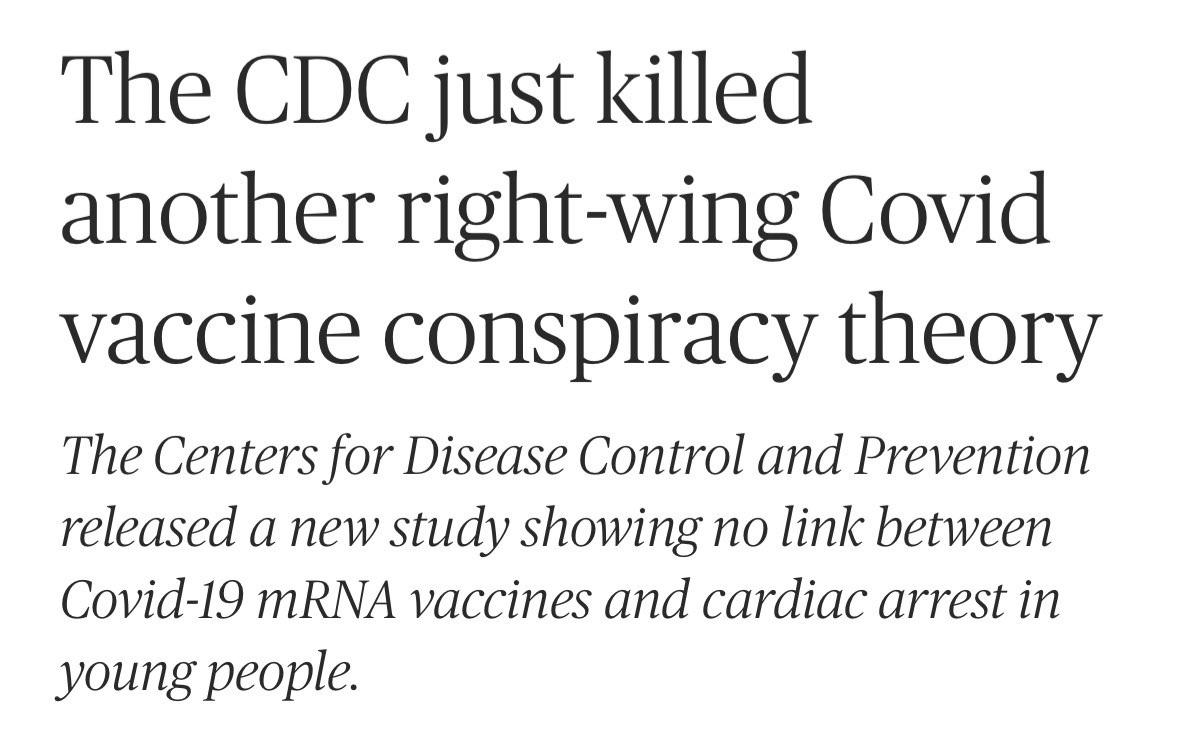 FreeMichigan's tweet photo. "The CDC has published a CDC organized study, funded and led by the CDC, proving once and for all that the CDC is legitimate. The CDC has verified the findings." 

At this point they aren't even trying to hide how stupid they think people are.

🤡🤡🤡 https://t.co/ZEGGO8mvm3