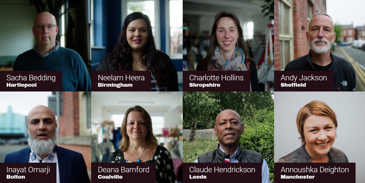 Our campaign is driven by 8 remarkable community leaders. They’re making a huge difference to their places, but in the face of obstacles that simply should not exist. Find out what keeps them going and why they’re part of We’re Right Here 👉 right-here.org/#who