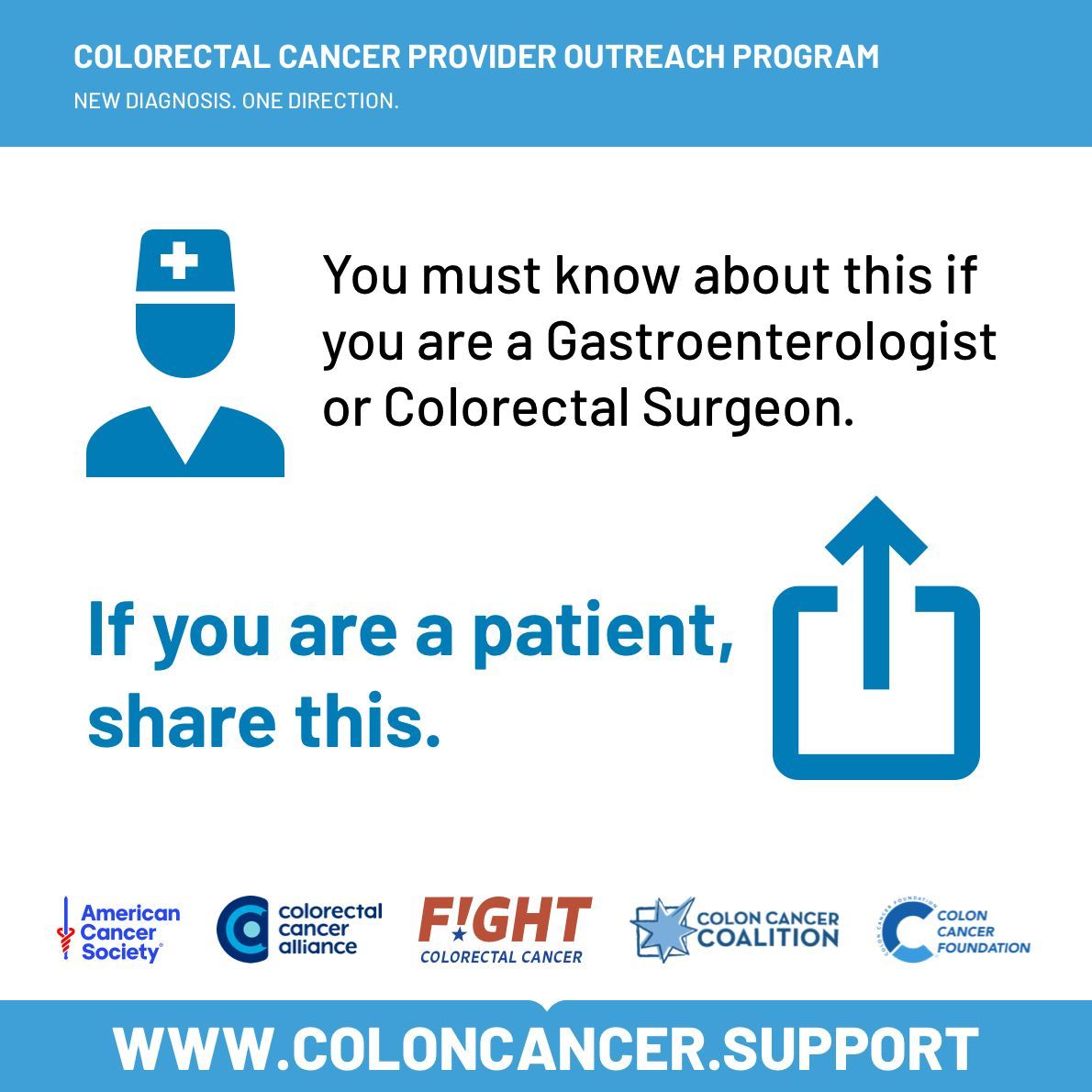 Prevention is key. Get screened. 💙 

Visit coloncancer.support

#ColorectalCancer #CRC #ColonCancer #ScreeningsSaveLives #CancerAwareness #BlueForCRC #NeverTooYoung #FightCRC #ColonCancerAwareness #ColorectalCancerAwareness #KnowTheSigns #PreventCRC