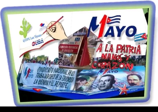 La #EducaciónLasTunas #Cuba se prepara para la fiesta de los trabajadores. Todos a la plaza este 1ro de mayo #ALaPatriaManosYCorazón #EducaciónProvincialLasTunas  #CubaMined #CubaViveEnSuHistoria #ACubaHayQueQuererla