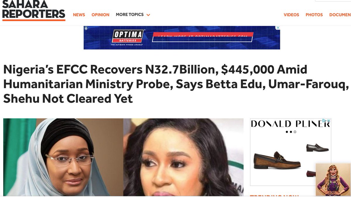 It is a terrible country. @officialEFCC recovered N32 billion and another $445,000 between Betty Edu and Umar-Farouq of the Humanitarian ministry. None of them has been prosecuted by now for these humongous frauds, but @BobriskyIdris spending 6 months in jail for 'spraying Naira'