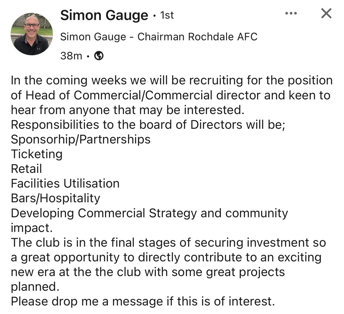 📍 Rochdale, Greater Manchester ⚽️ @officiallydale Via @LinkedIn 🔗 linkedin.com/posts/simon-ga…