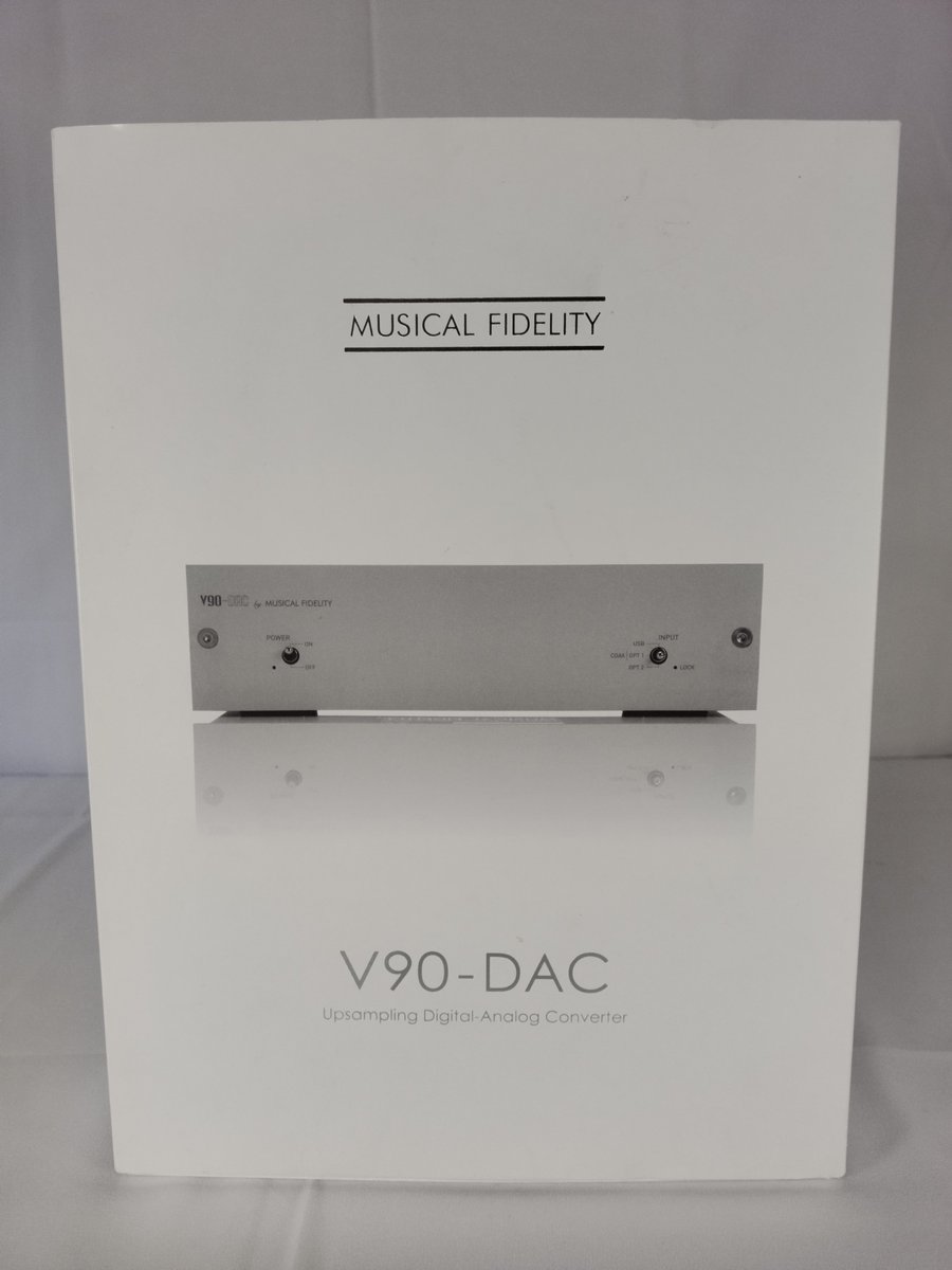 This boxed V90-DAC by Musical Fidelity, available now from hifisales.co.uk

#musicalfidelity #dac #hifi #hifisales #hifisystem #hifiaudio