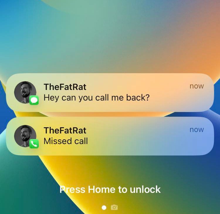 I tried to call you earlier, can you call me back? thefatrat.com/call