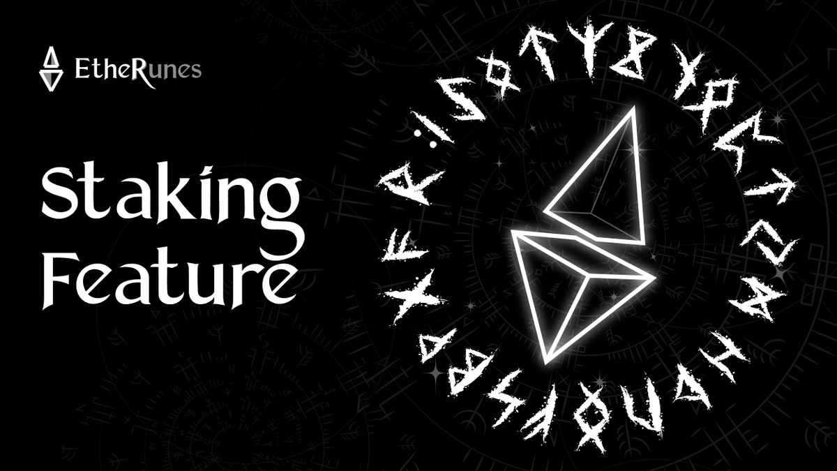 EtheRunes's tweet photo. Introducing the Staking Feature: Stake your $ETR to earn Ethereum (ETH) rewards!

🔹 Reward Structure: Rewards are distributed based on the total ETR staked in the pool

- <20M ETR: 40 ETH annually
- 20M-30M ETR: 60 ETH annually
- ≥30M ETR: 80 ETH annually https://t.co/Hprazuow8X