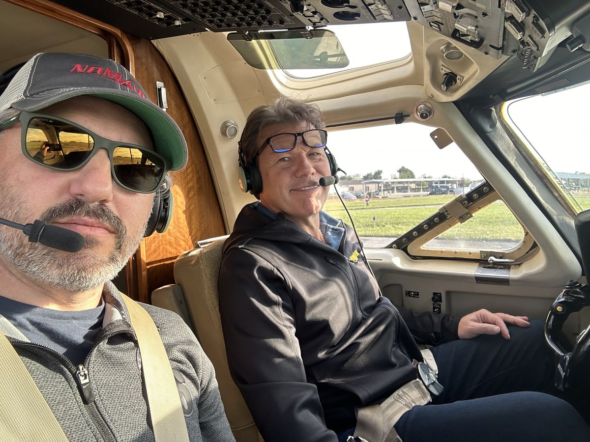 SteveNomadic's tweet image. Nomadic 1 (OMD1) heading out for a maintenance visit today #Westwind #Avgeek KILG-KLNC-KPWA (picking up our new tires in Lancaster.