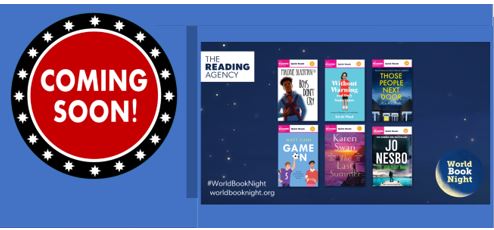 With just over a week to go - we wanted to share the fantastic #QuickRead titles that will be available to coincide with #WorldBookNight. Happy reading.📚