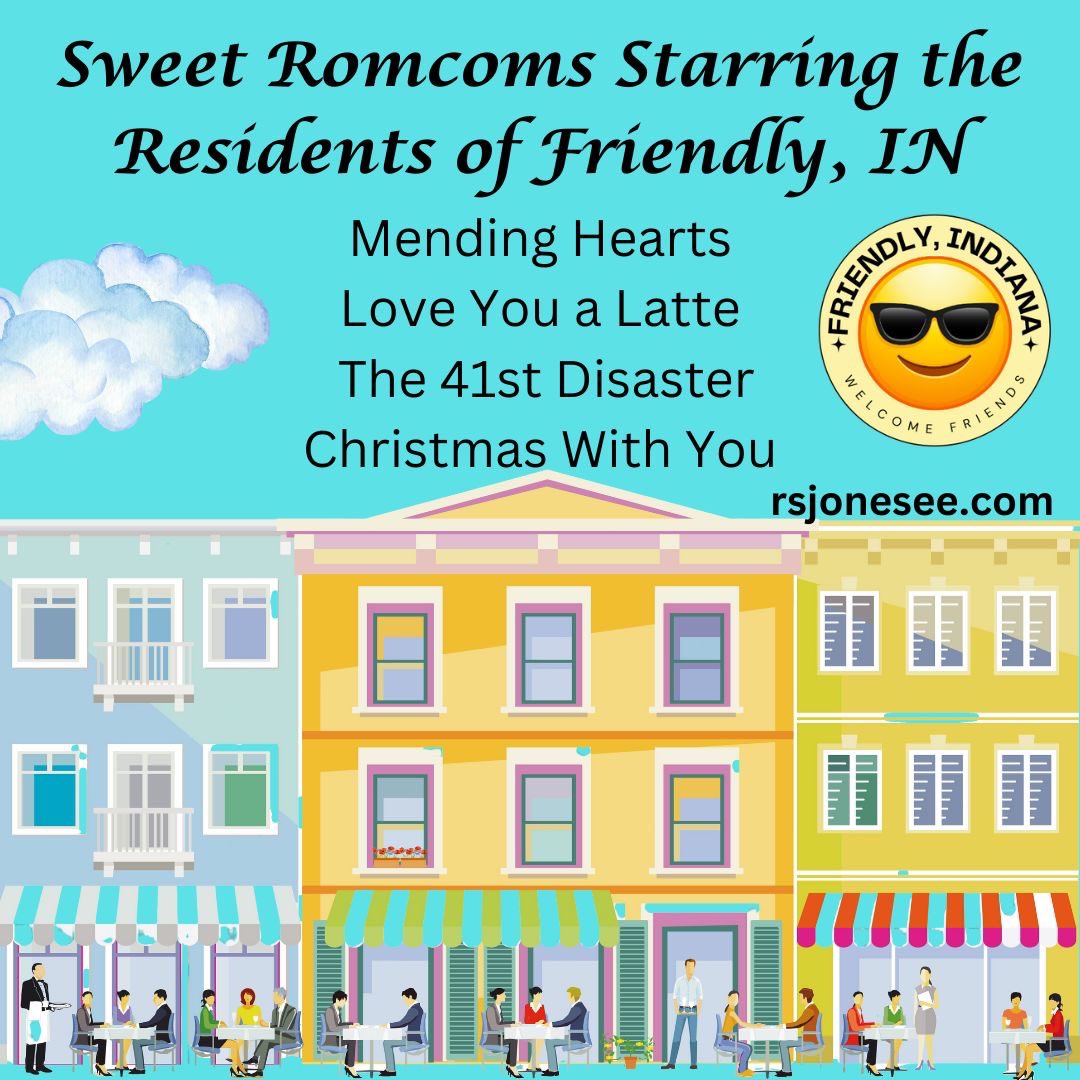 Small town living. Big time sweet romance. All four romcoms in #KU. Check out my web page rsjonesee.com or Amazon Author page. amazon.com/R-S-Jonesee/e/…