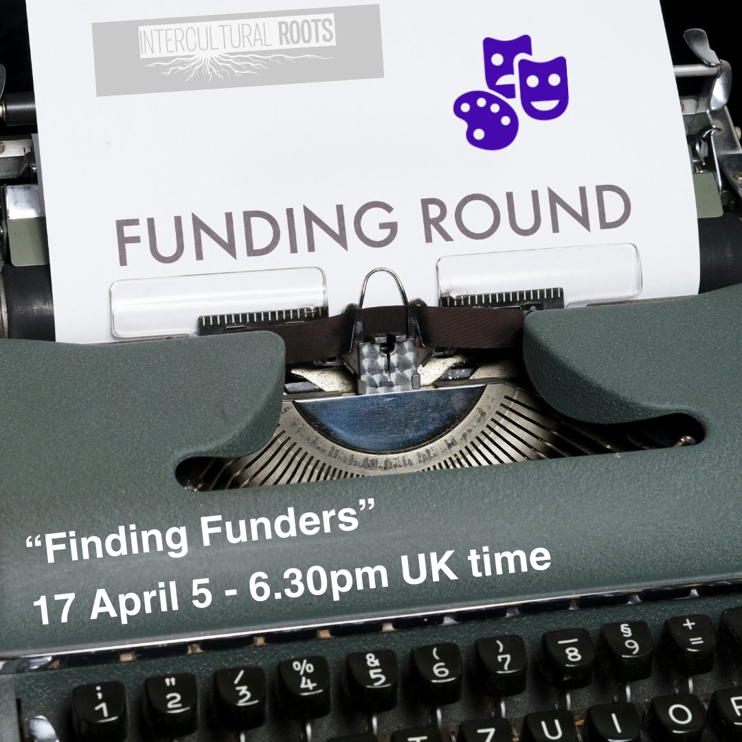 🎨🌟 free of charge 'Finding Funders' session 17th April, from 5 to 6:30 pm UK time
l8r.it/wvlv

#ArtsFunding #CreativesUnite #CommunityArts #CulturalImpact #HealthAndWellness #CreativeMinds #ArtistsOfInstagram #FundingOpportunities #ArtGrants #ProjectFunding