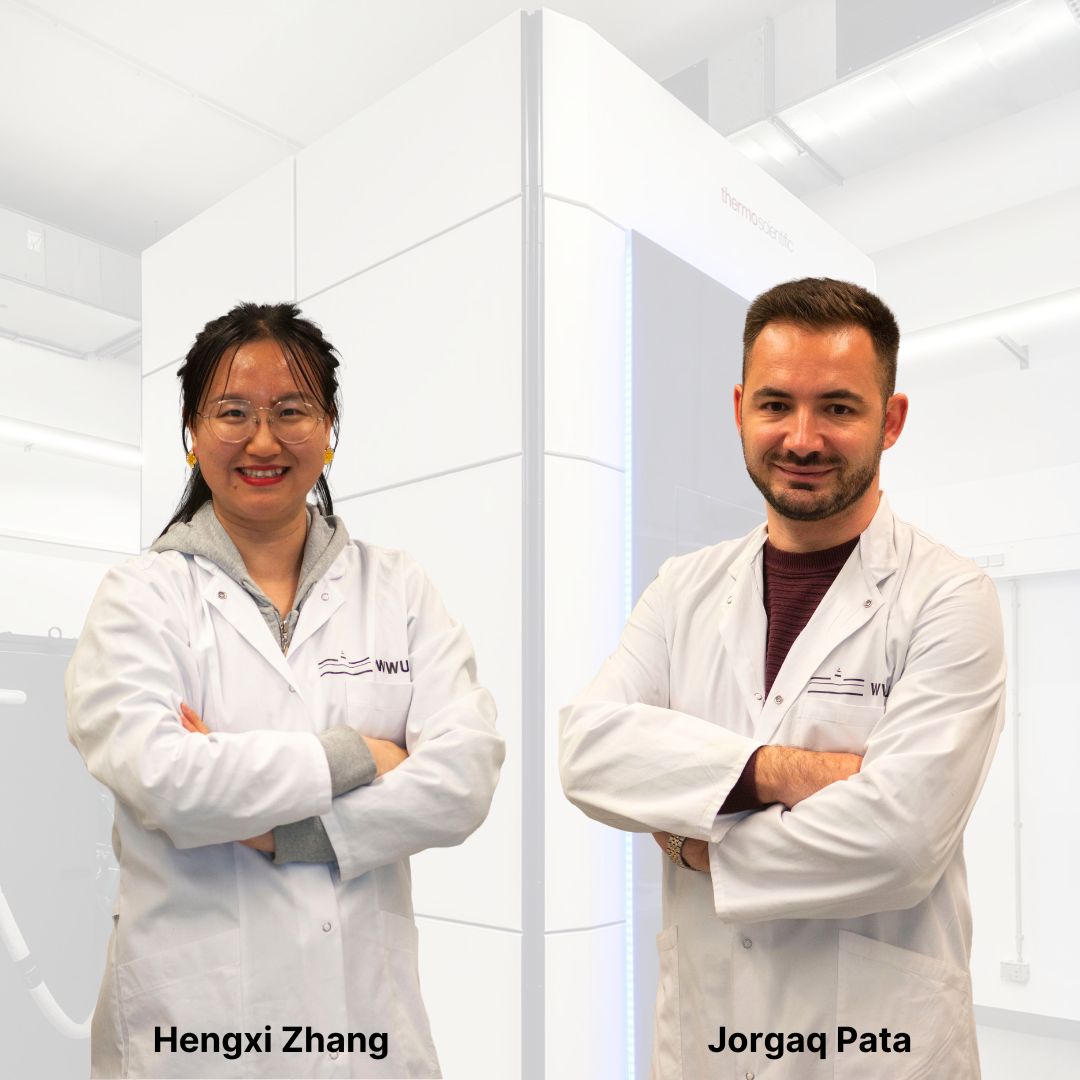 Gatsogiannis Lab (@gatsogiannislab) on Twitter photo Our #international team is growing! Big welcome to our new postdocs <a href="/zhanghengxisun/">Hengxi Zhang</a> (joint project with @StruenkerLab #Reprotrack.MS) and @Jorgo13zn (#IZKFMünster). We wish you an exciting #cryoEM #teamtomo journey with us <a href="/uni_muenster/">Universität Münster</a>! Our #international team is growing! Big welcome to our new postdocs <a href="/zhanghengxisun/">Hengxi Zhang</a> (joint project with @StruenkerLab #Reprotrack.MS) and @Jorgo13zn (#IZKFMünster). We wish you an exciting #cryoEM #teamtomo journey with us <a href="/uni_muenster/">Universität Münster</a>!