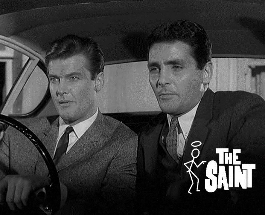 A friend of Templar's becomes a blackmail victim at 3pm: THE SAINT (1964) #RogerMoore #DavidHedison #SuzanneLloyd 'Luella' #TPTVsubtitles