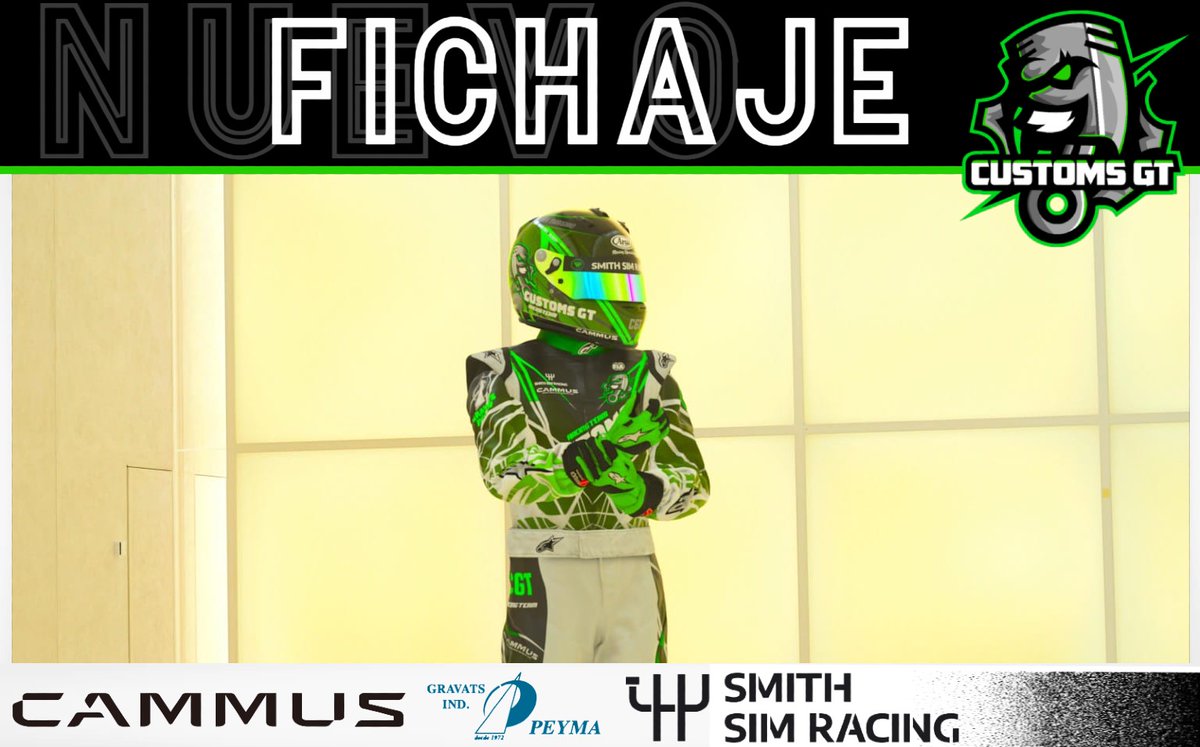 Hoy es un gran dia para el equipo. Tenemos la suerte de anunciar que <a href="/ISigmaVK/">CGT_Sigma</a> pasa a formar parte de la familia de <a href="/CustomsGT/">Customs GT</a>.
Estamos encantados de tenerte con nosotros y seguros de que podemos ayudarte a seguir mejorando.
Muchisima suerte y a disfrutar de nuestro hobby 💪