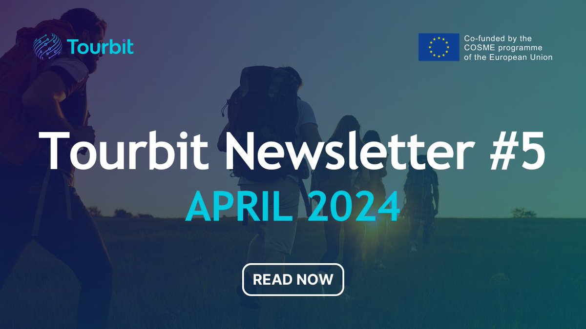 🔵 Tourbit's April newsletter is out! Tour Tech's latest episodes, new tech with our Top Technologies Guide, and the last Go Digital Skills Programme webinars on April 15 and 23. 💻 Access to the full April's newsletter now: bit.ly/4aSfVIp