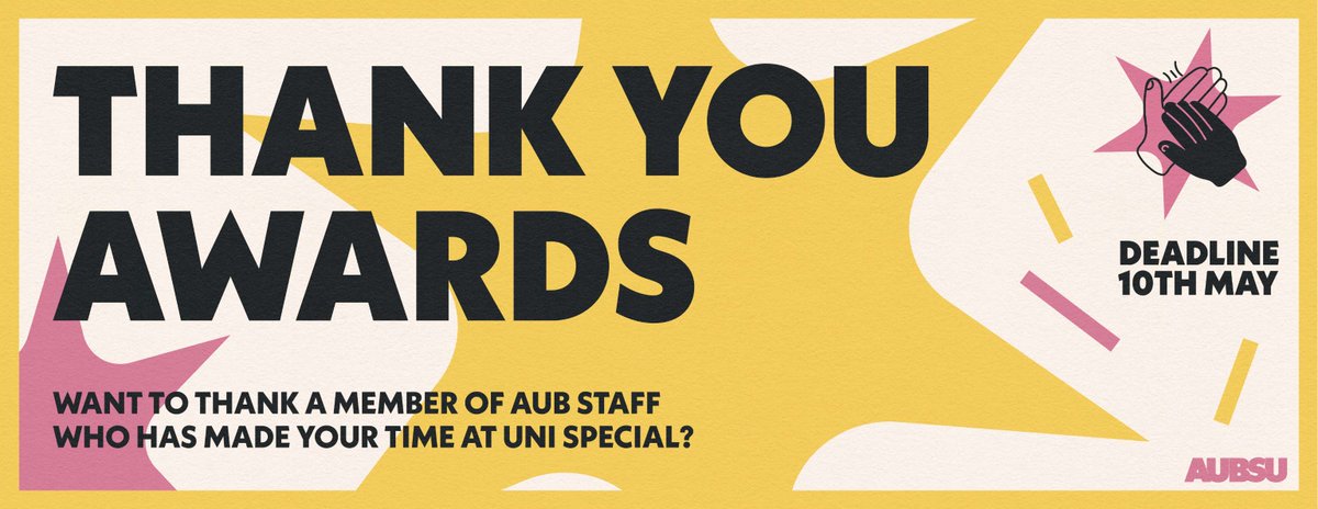 Nominate Now: Thank You Awards" 🏆✨

💖 Take a moment to reflect on those who have made your time at AUB unforgettable, and let's celebrate their impactful efforts together!

👉Nominate here:
forms.office.com/e/43N2Br8MsU?o…