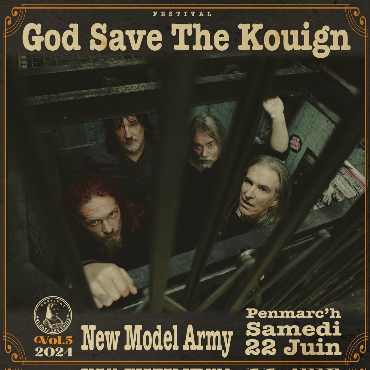 We're happy to announce that we will be playing the God Save The Kouign Festival in Penmarc'h, Brittany on Saturday 22 June 2024! You can find more information here: godsavethekouign.bzh