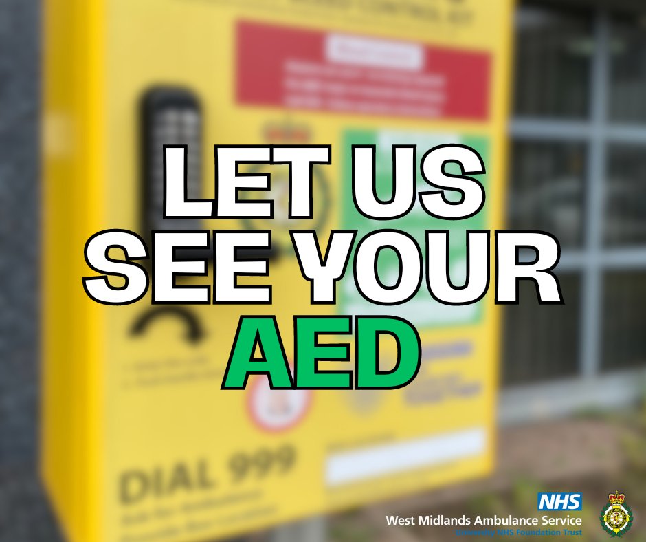 Today we’re launching our #LetUsSeeYourAED campaign encouraging the registration of AEDs (defibrillators) on The Circuit. Keep an 👀 out on our social media this week as we highlight the importance of AED registration. To register your AED ➡️thecircuit.uk