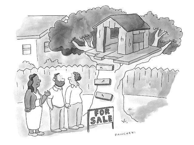 Caption Contest Cartoon by Drew Panckeri
My Entry in The New Yorker Cartoon Caption Contest #893 attemptedbloggery.blogspot.com/2024/04/my-ent… #DrewPanckeri #Treehouse #RealEstate #TheNewYorker #Cartoon #CaptionContest