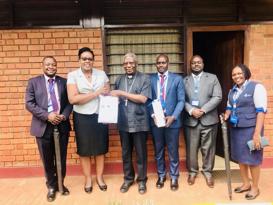 CentenaryBank's tweet photo. Our bank paid a courtesy visit to Bishop Zziwa in Mityana as we celebrate our customers #CustomerWeek2024 https://t.co/tMVHWAMoAq