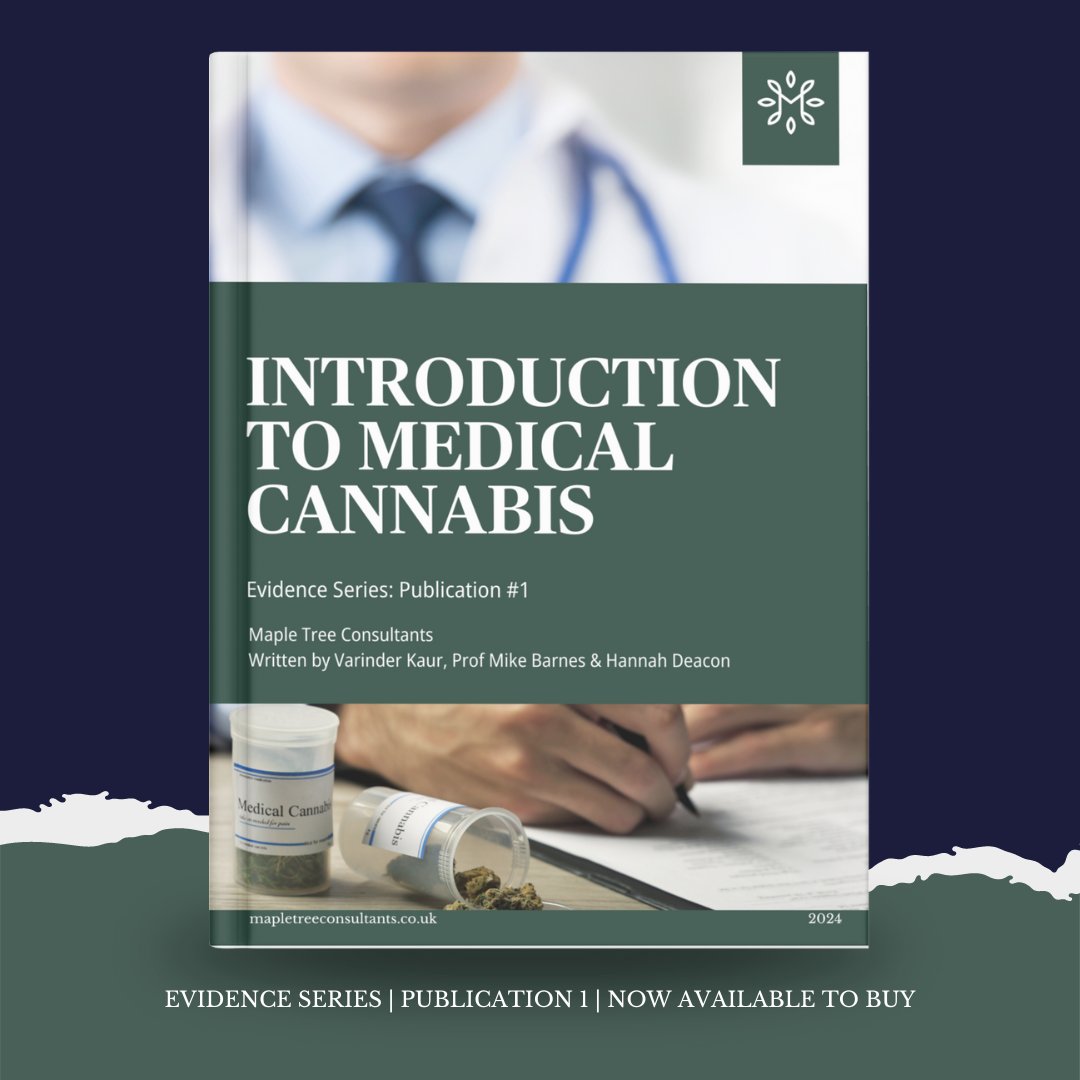 📢 Launch of An Introduction to Medical Cannabis, an evidence based overview of its history, endocannabinoid system, and uses, backed by 280+ references. Essential for patients and professionals! 🌿🧬📊 📚 Buy now: mapletreeconsultants.co.uk/post/new-publi…