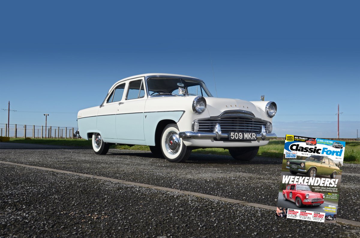 How about this for some stunning, classic Ford goodness? Nigel Banks' superb, restored 1961 Mk2 Zodiac, as featured in our current (May 2024) issue — find stockists/order direct here 👉 linktr.ee/classicford