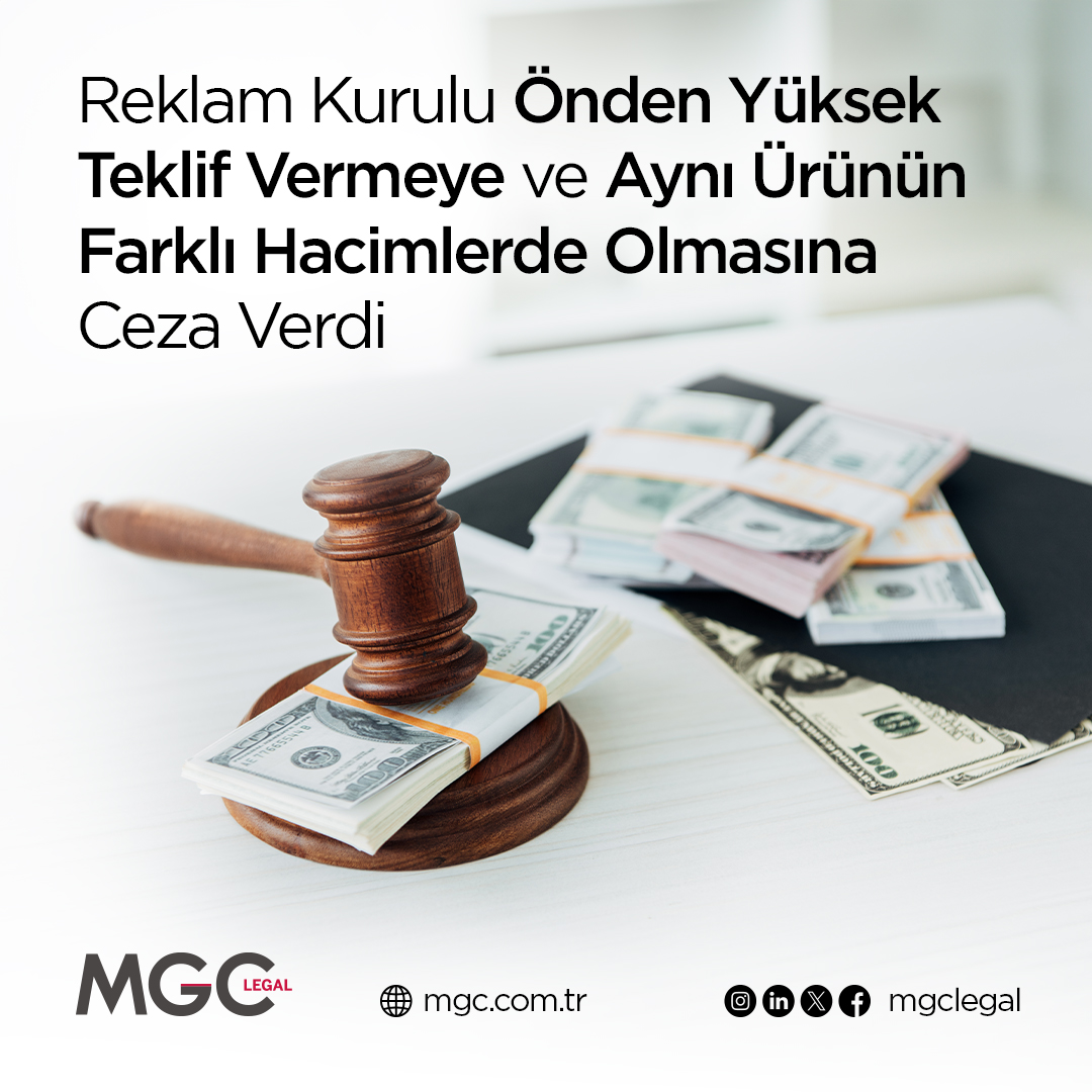mgc_legal's tweet photo. Reklam Kurulu Önden Yüksek Teklif Vermeye ve Aynı Ürünün Farklı Hacimlerde Olmasına Ceza Verdi https://t.co/KeyJa76JTk